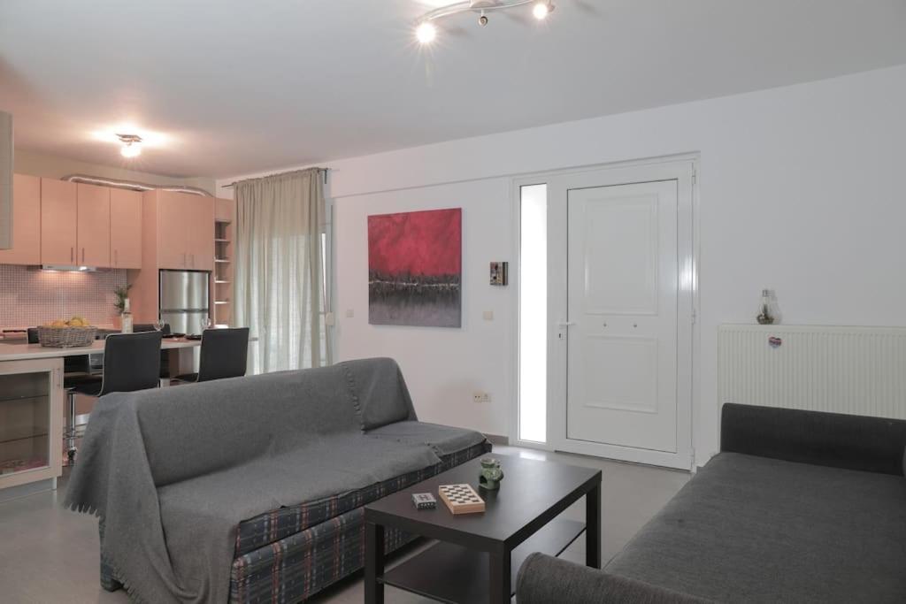 5 Min From Papageorgiou Free Indoor Parking Appartement Thessaloniki Buitenkant foto